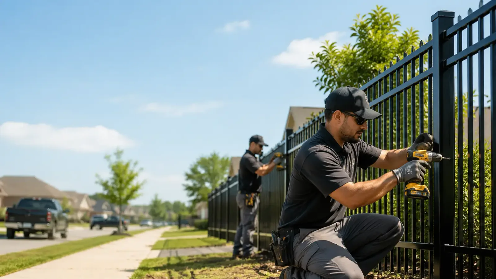 Metal Fence Installation in Florham Park, NJ